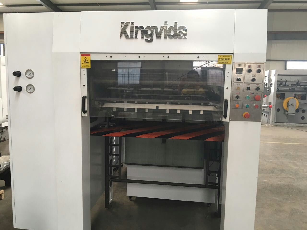 Kingvida MYP1050E Automatic Die-cutting & Creasing Machine with Stripping Unit